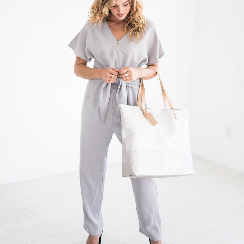 Beautiful fog colored jumpsuit